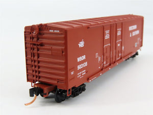 N Scale Micro-Trains MTL 75070 WSOR Wisconsin & Southern 50' Box Car 503135 RTR