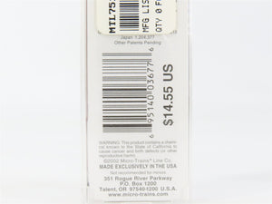 N Scale Micro-Trains MTL 75110 Norfolk Southern 50' Double Plug Door Box Car RTR