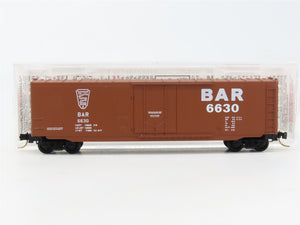 N Scale Micro-Trains MTL 34150 BAR Bangor & Aroostook 50' Box Car 6630 RTR
