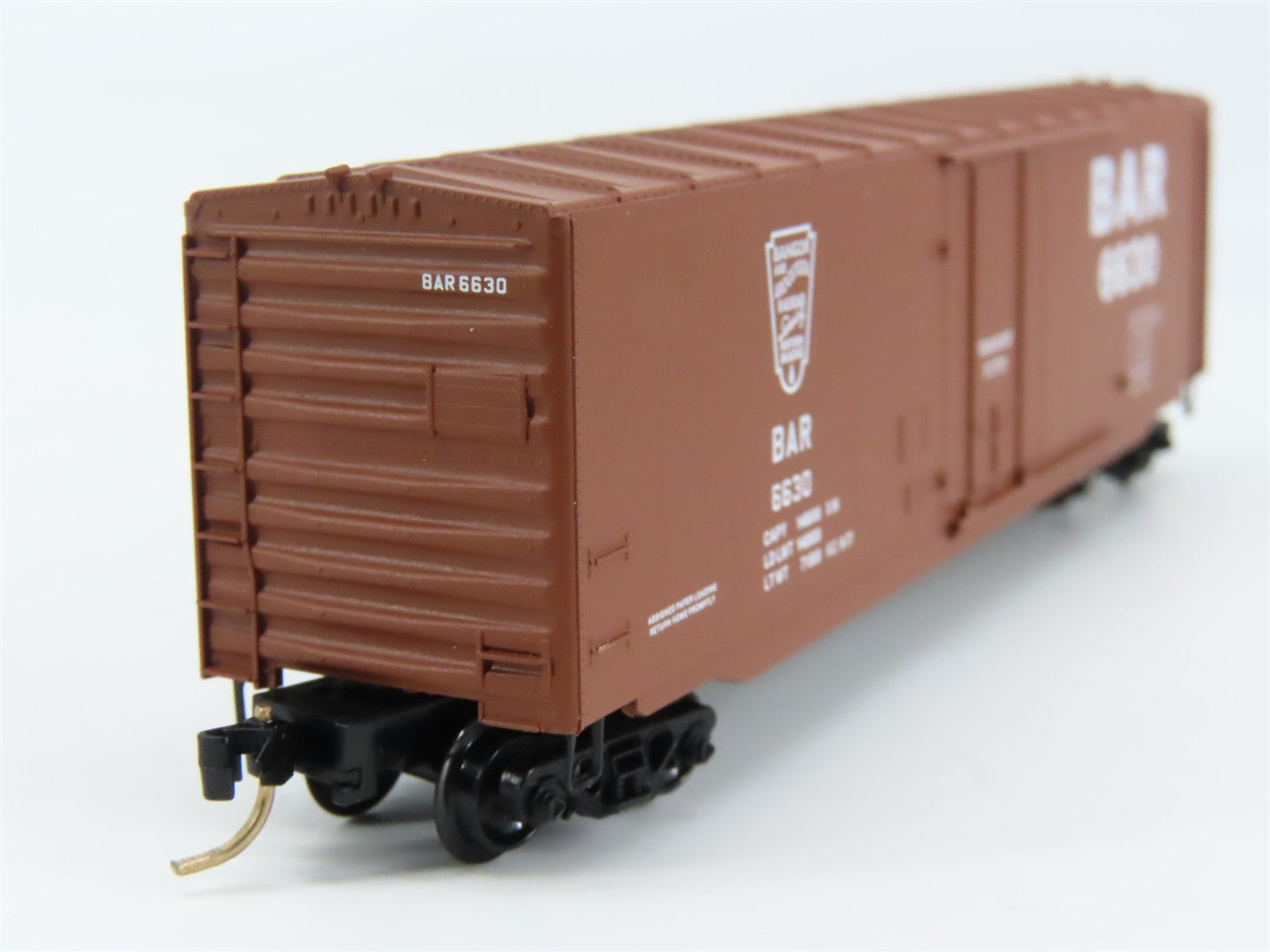 N Scale Micro-Trains MTL 34150 BAR Bangor & Aroostook 50' Box Car 6630 RTR
