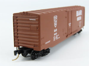 N Scale Micro-Trains MTL 34150 BAR Bangor & Aroostook 50' Box Car 6630 RTR