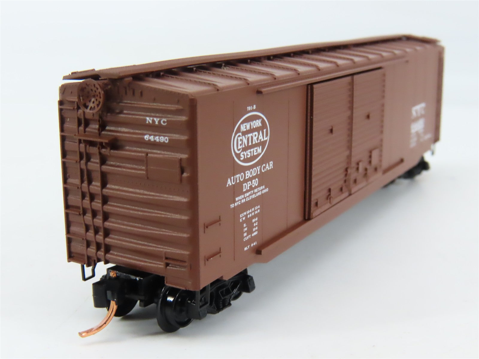 N Scale Micro-Trains MTL 34200 NYC New York Central Box Car 64490 RTR