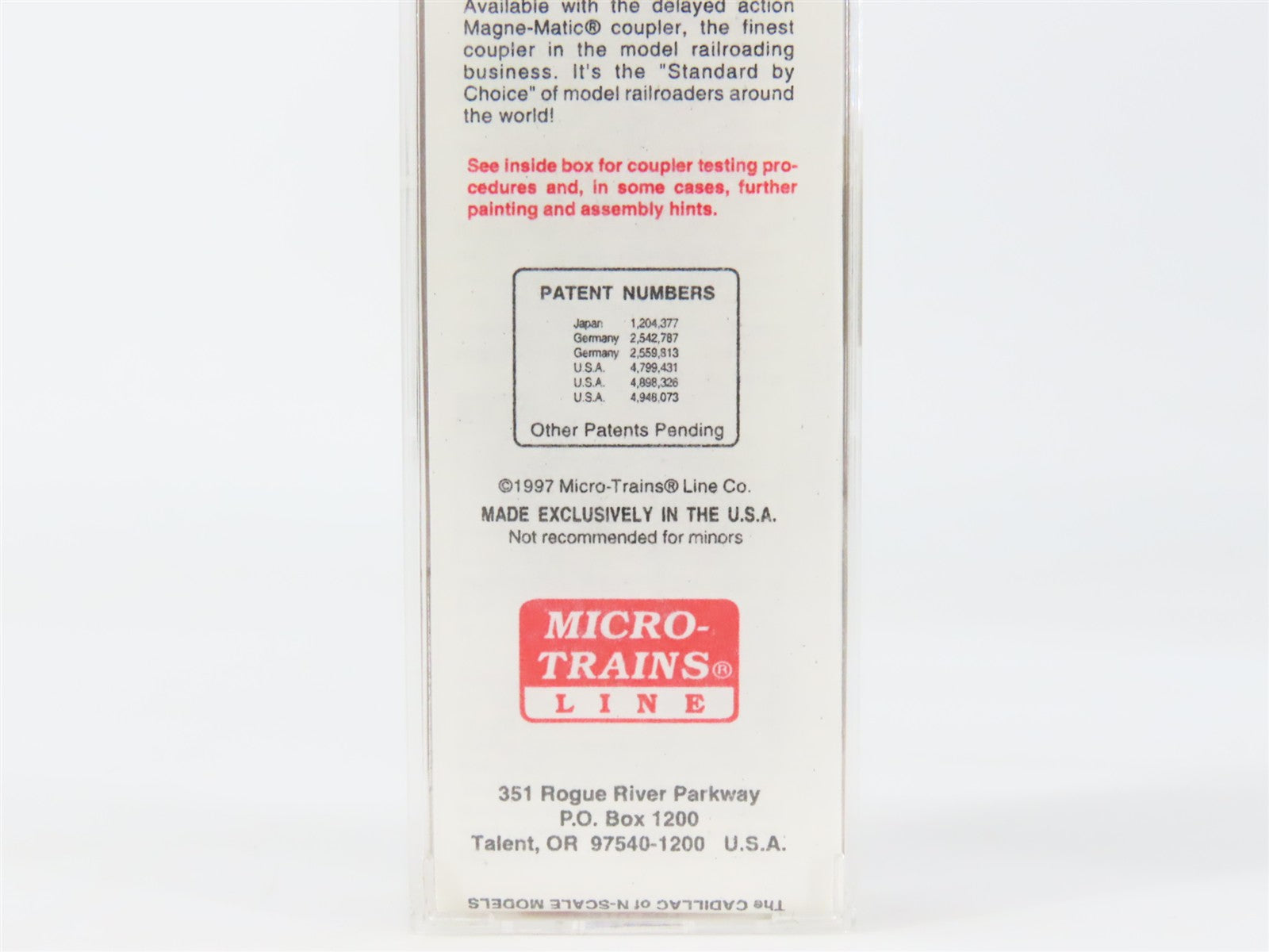 N Scale Micro-Trains MTL 34200 NYC New York Central Box Car 64490 RTR
