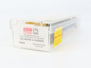 N Scale Micro-Trains MTL 76020 D&H Delaware & Hudson 50' Box Car 24294 RTR