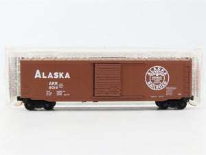 N Scale Micro-Trains MTL 77030 ARR Alaska Railroad 50' Box Car 8019 RTR