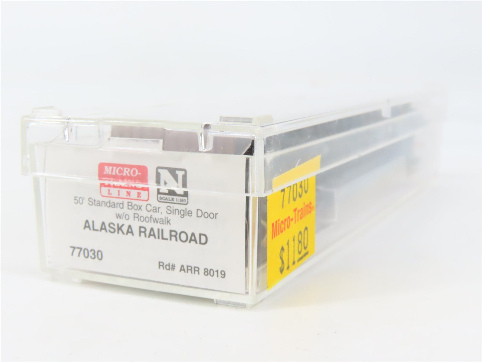 N Scale Micro-Trains MTL 77030 ARR Alaska Railroad 50' Box Car 8019 RTR
