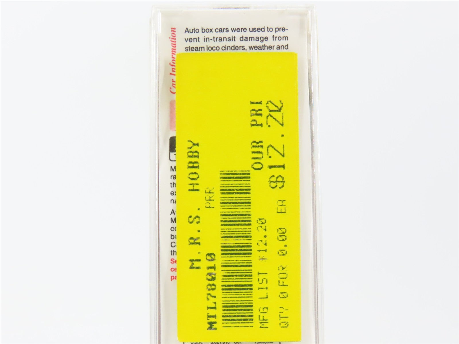 N Scale Micro-Trains MTL 78010 PRR Pennsylvania 50' Auto Box Car #82023