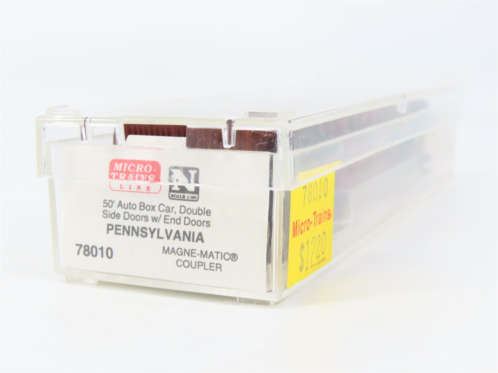N Scale Micro-Trains MTL 78010 PRR Pennsylvania 50' Auto Box Car #82023