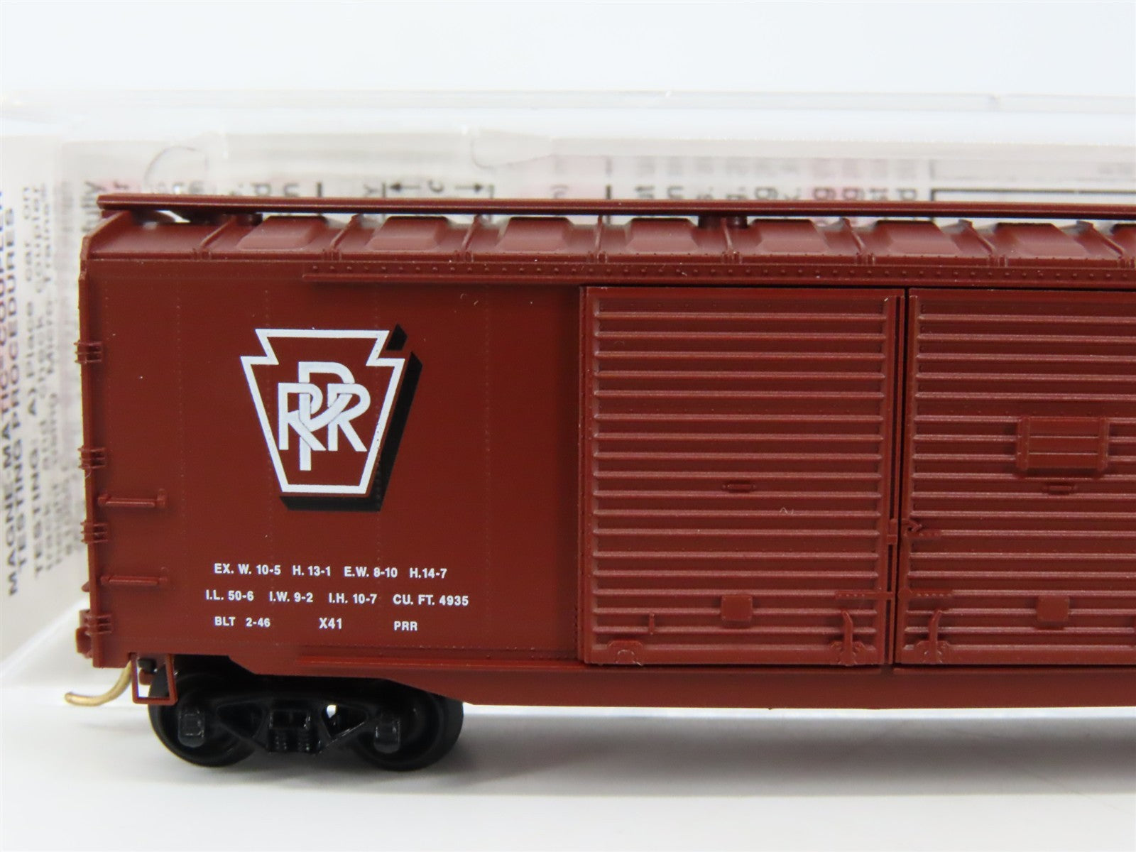 N Scale Micro-Trains MTL 78010 PRR Pennsylvania 50' Auto Box Car #81906
