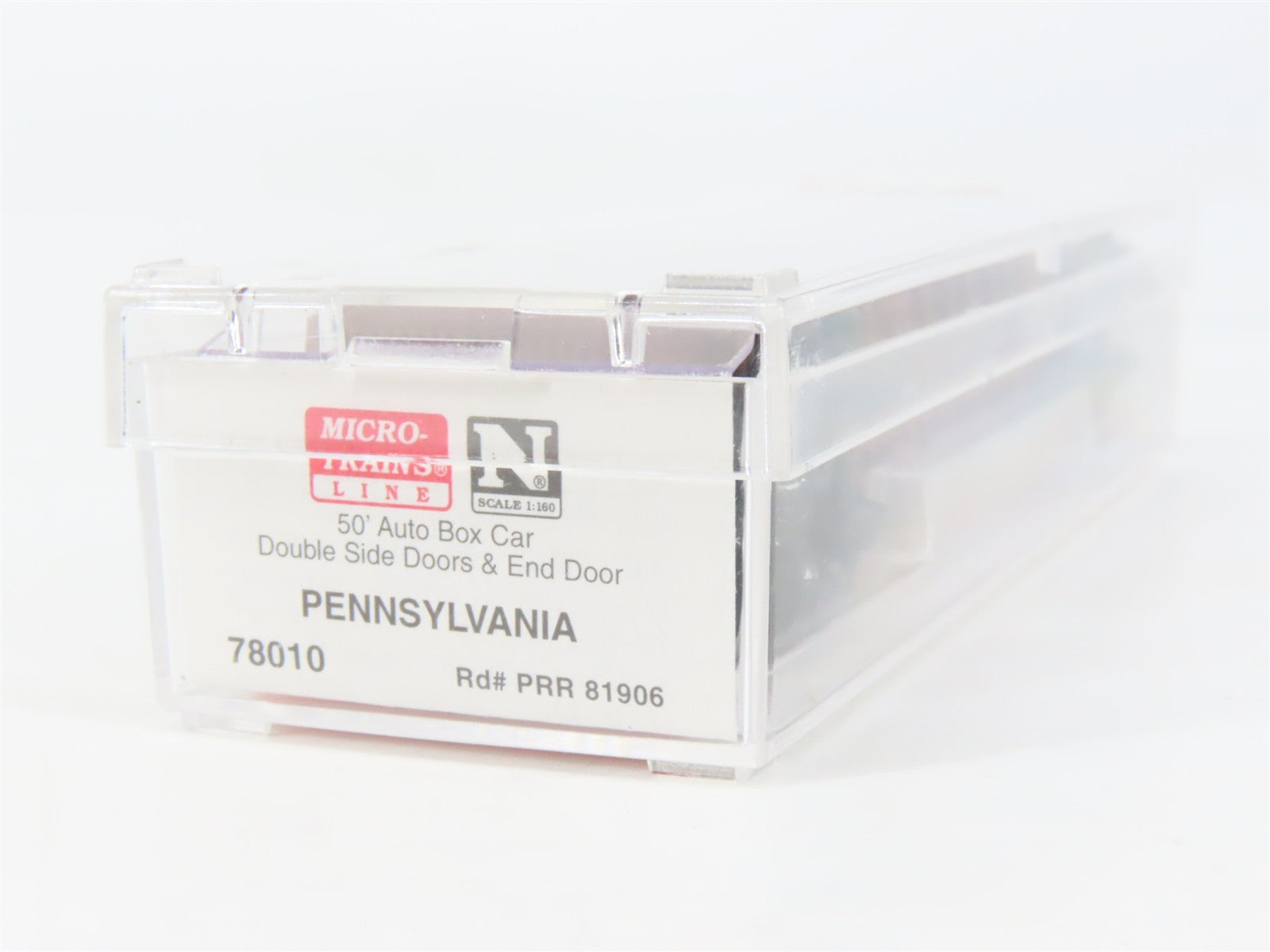 N Scale Micro-Trains MTL 78010 PRR Pennsylvania 50' Auto Box Car #81906