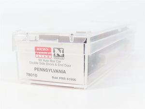 N Scale Micro-Trains MTL 78010 PRR Pennsylvania 50' Auto Box Car #81906