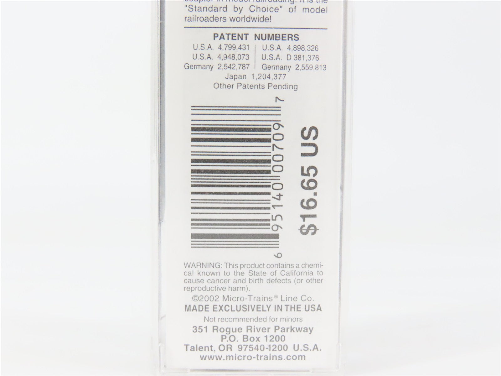 N Scale Micro-Trains MTL 78070 C&O Chesapeake & Ohio 50' Auto Box Car 272175 RTR