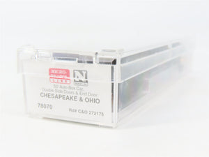 N Scale Micro-Trains MTL 78070 C&O Chesapeake & Ohio 50' Auto Box Car 272175 RTR