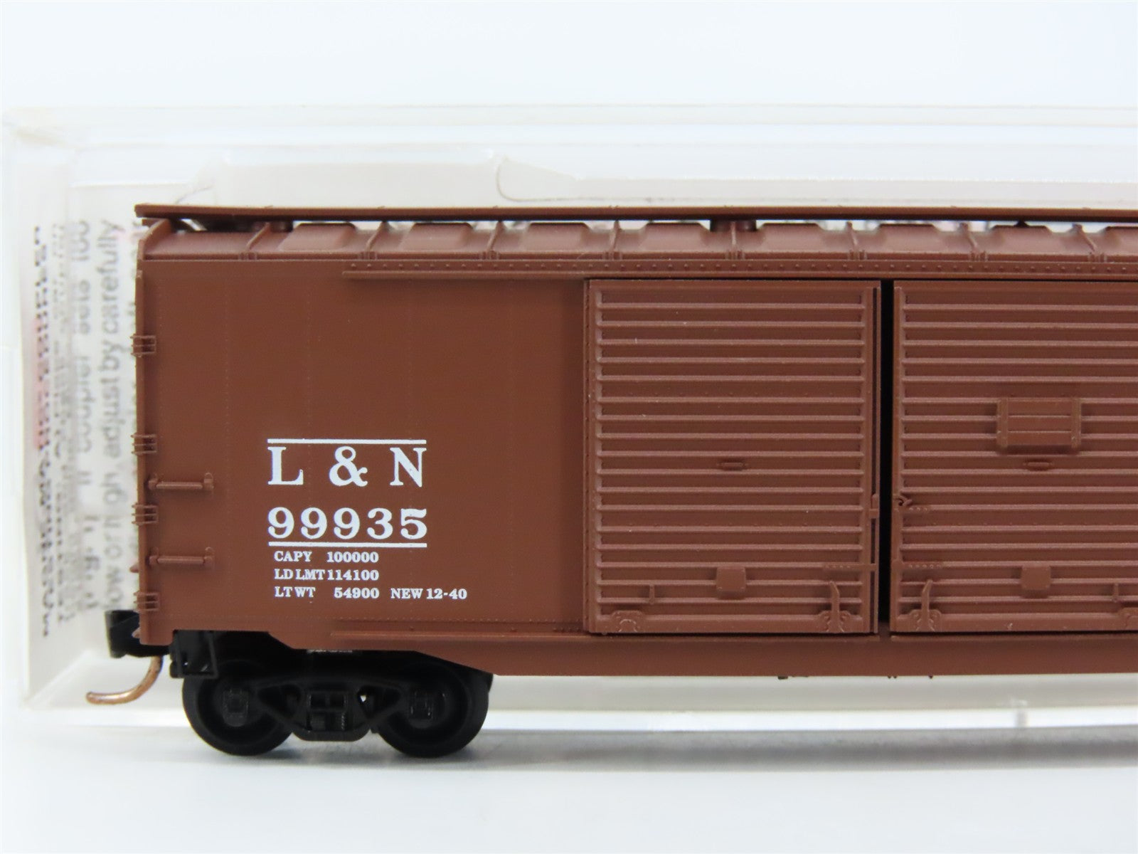 N Scale Micro-Trains MTL 78080 L&N Louisville & Nashville 50' Box Car 99935 RTR