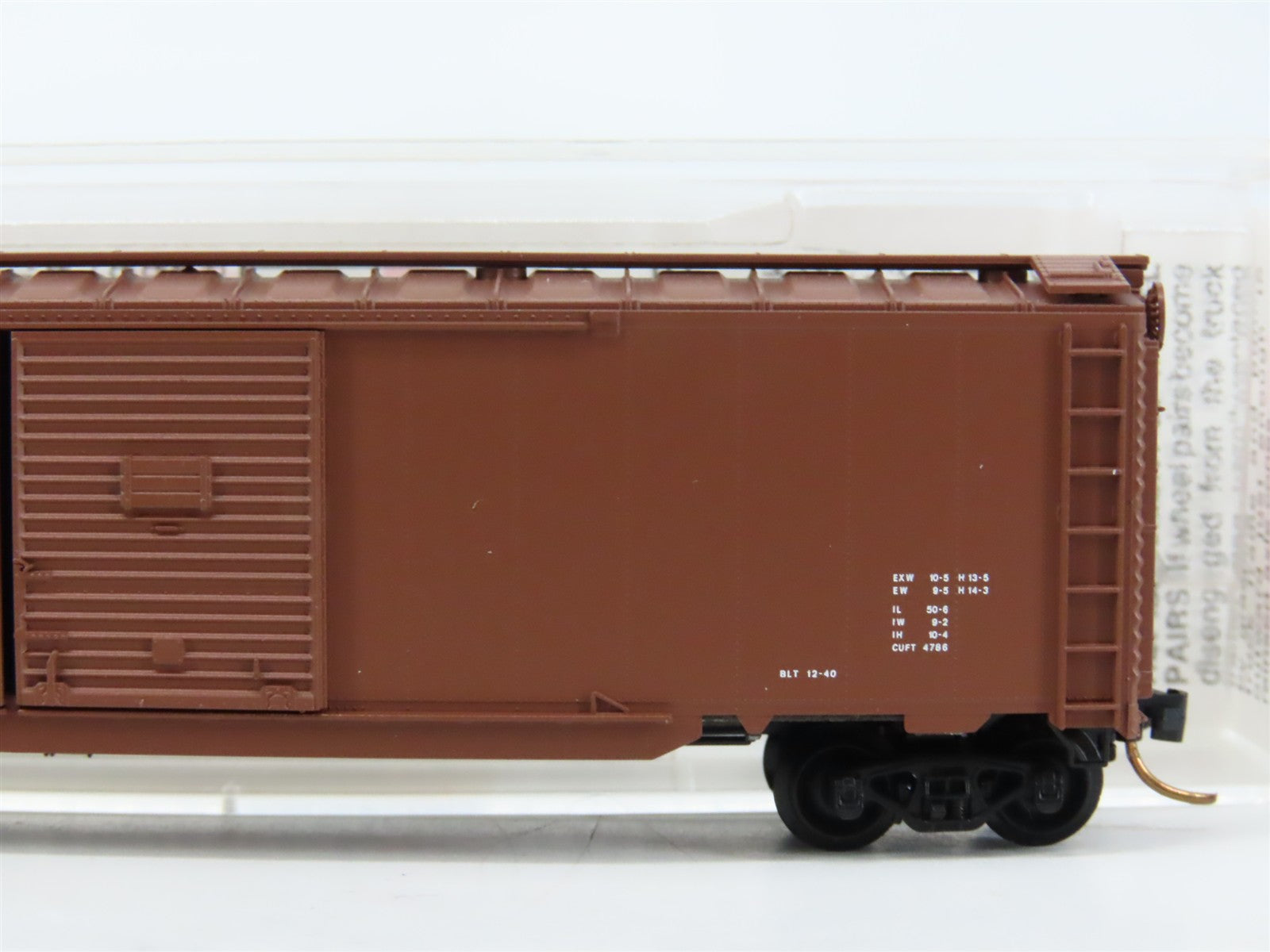 N Scale Micro-Trains MTL 78080 L&N Louisville & Nashville 50' Box Car 99935 RTR