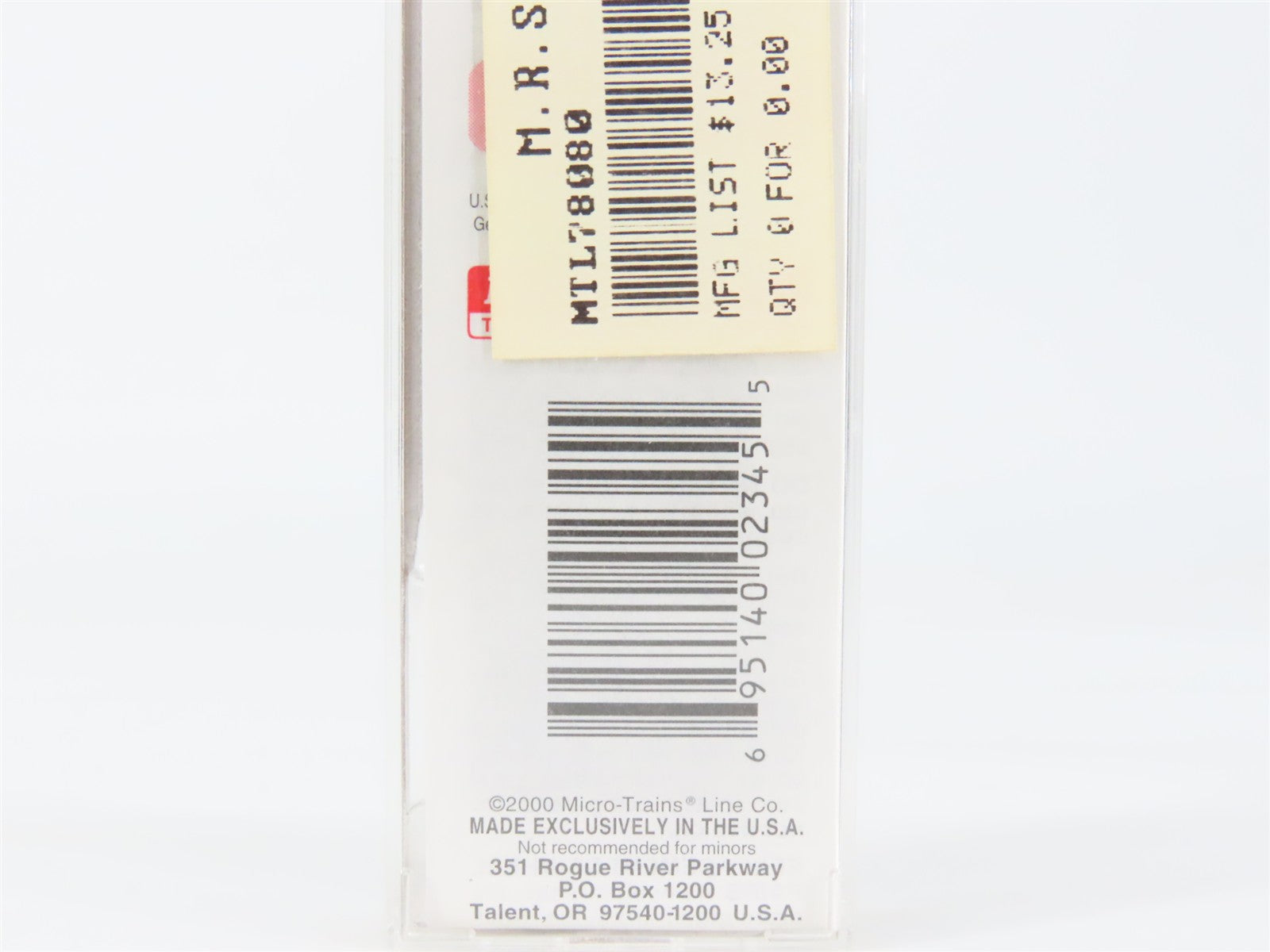 N Scale Micro-Trains MTL 78080 L&N Louisville & Nashville 50' Box Car 99935 RTR
