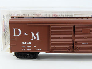 N Scale Micro-Trains MTL 79030 D&M Detroit & Mackinac 50' Wagon Top Box Car RTR
