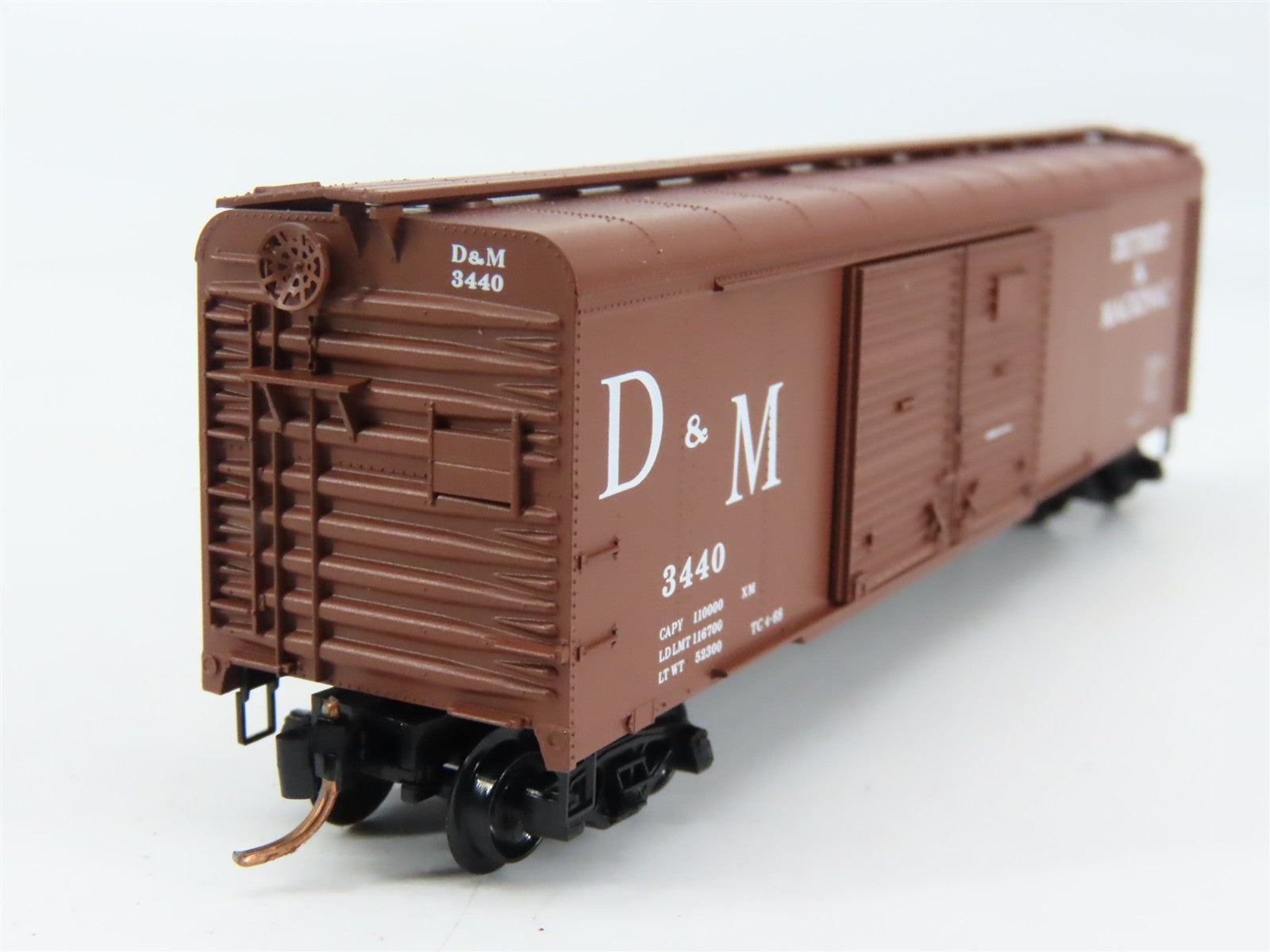 N Scale Micro-Trains MTL 79030 D&M Detroit & Mackinac 50' Wagon Top Box Car RTR