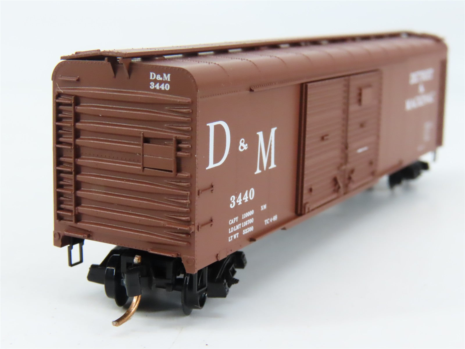 N Scale Micro-Trains MTL 79030 D&M Detroit & Mackinac 50' Wagon Top Box Car RTR