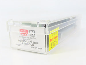 N Scale Micro-Trains MTL 79040 Detroit, Toledo & Ironton 50' Box Car RTR