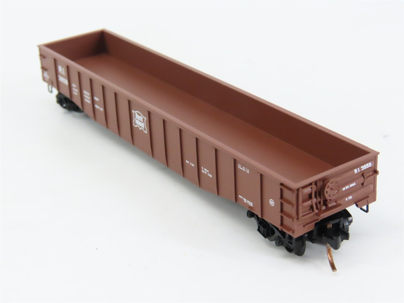 N Scale Micro-Trains MTL 105510 R.I. Rock Island 50' Gondola 3958 RTR