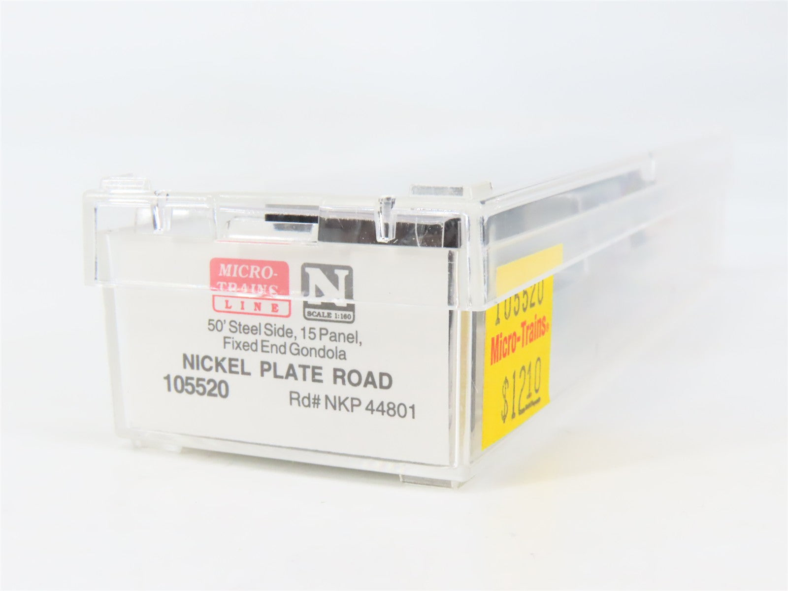 N Scale Micro-Trains MTL 105520 NKP Nickel Plate Road 50' Gondola 44801 RTR