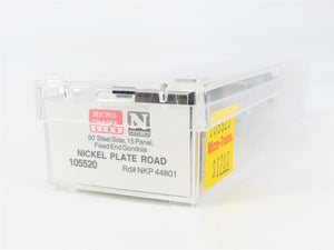 N Scale Micro-Trains MTL 105520 NKP Nickel Plate Road 50' Gondola 44801 RTR