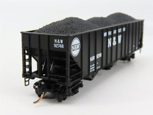 N Scale Micro-Trains MTL 108010 N&W Norfolk & Western 3-Bay Open Hopper RTR