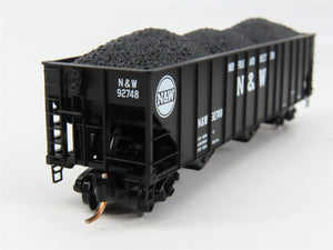 N Scale Micro-Trains MTL 108010 N&W Norfolk & Western 3-Bay Open Hopper RTR
