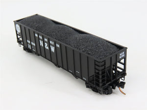 N Scale Micro-Trains MTL 108010 N&W Norfolk & Western 3-Bay Open Hopper RTR