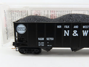 N Scale Micro-Trains MTL 108010 N&W Norfolk & Western 3-Bay Open Hopper RTR