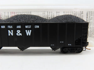 N Scale Micro-Trains MTL 108010 N&W Norfolk & Western 3-Bay Open Hopper RTR