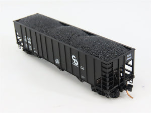 N Scale Micro-Trains MTL 108020 C&O Chesapeake & Ohio 3-Bay Open Hopper RTR