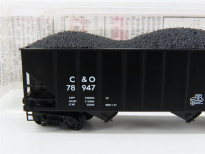 N Scale Micro-Trains MTL 108020 C&O Chesapeake & Ohio 3-Bay Open Hopper RTR