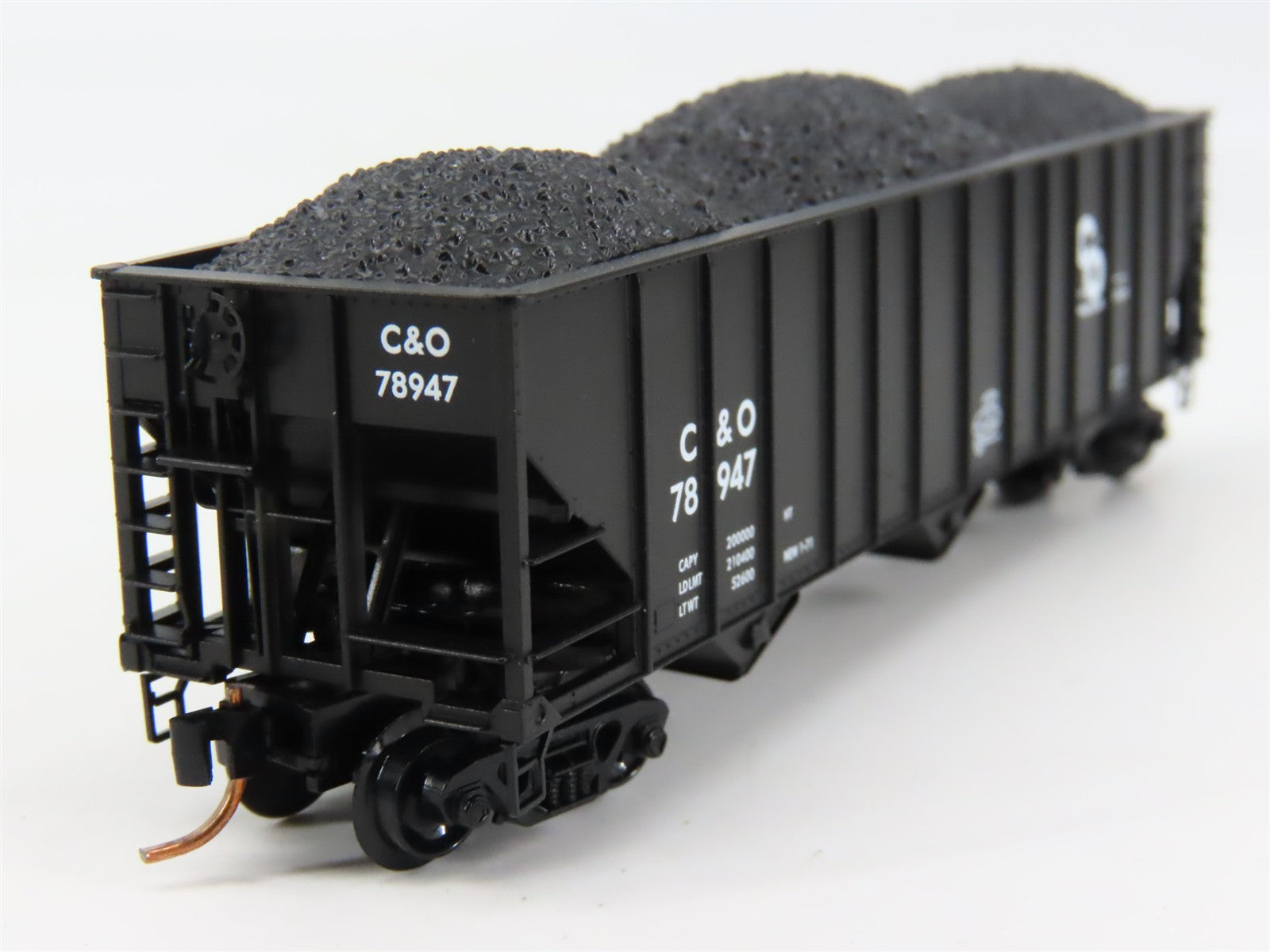 N Scale Micro-Trains MTL 108020 C&O Chesapeake & Ohio 3-Bay Open Hopper RTR