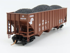 N Scale Micro-Trains MTL 108030 CR Conrail 3-Bay Open Hopper 480709 RTR