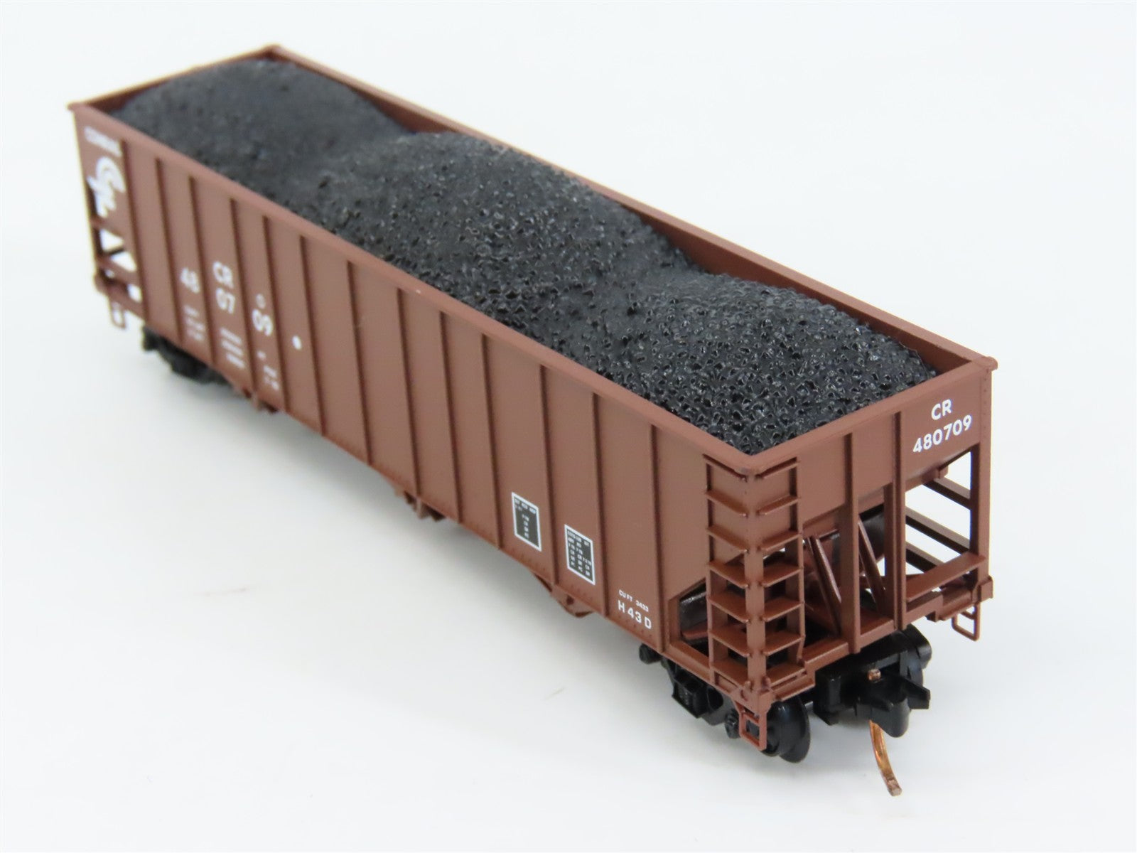 N Scale Micro-Trains MTL 108030 CR Conrail 3-Bay Open Hopper 480709 RTR