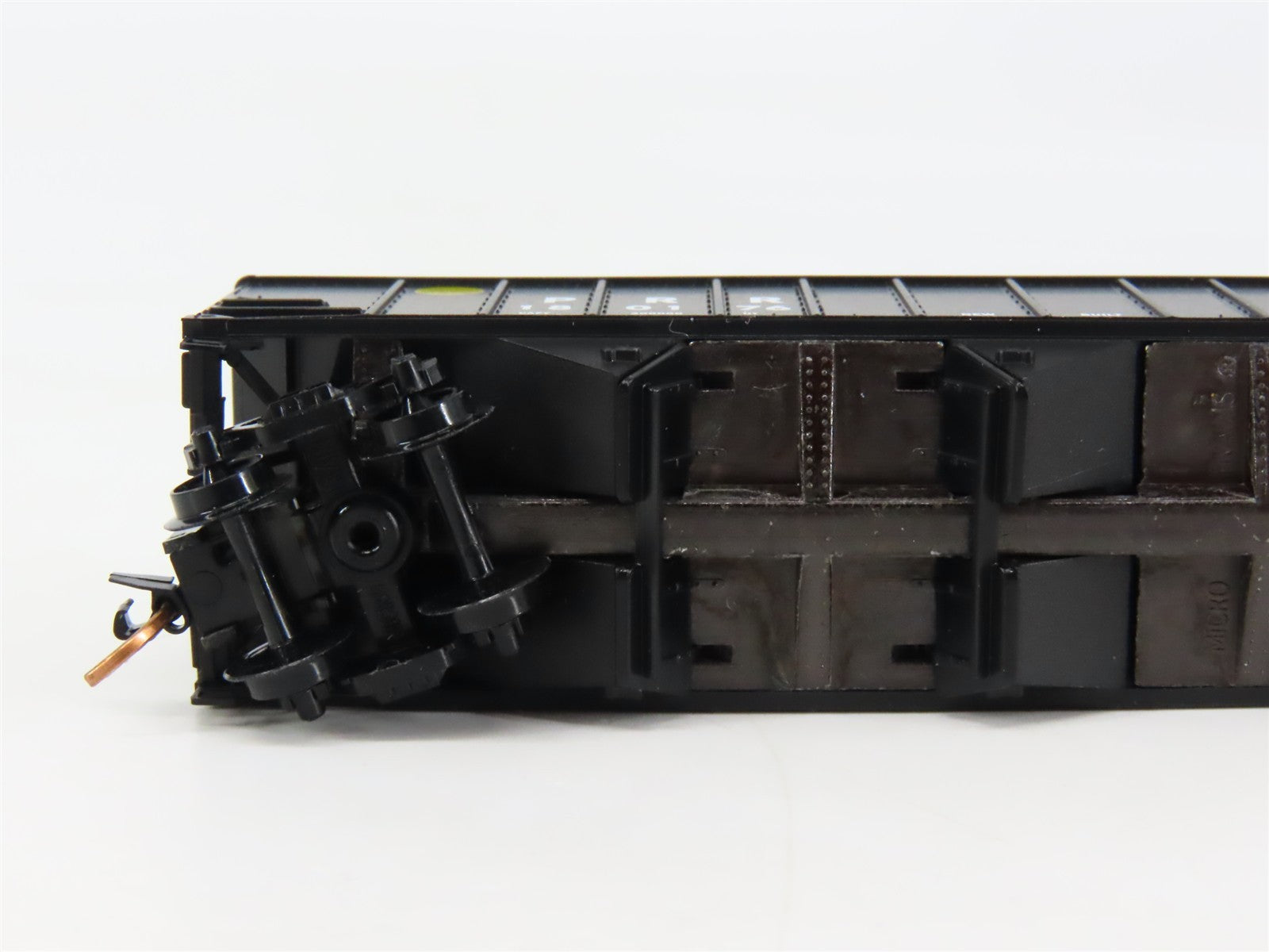 N Scale Micro-Trains MTL PRR Pennsylvania 3-Bay Hopper #180176 w/ Coal Load