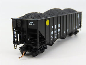 N Scale Micro-Trains MTL 108040 PRR Pennsylvania 3-Bay Hopper #180193 w/ Load