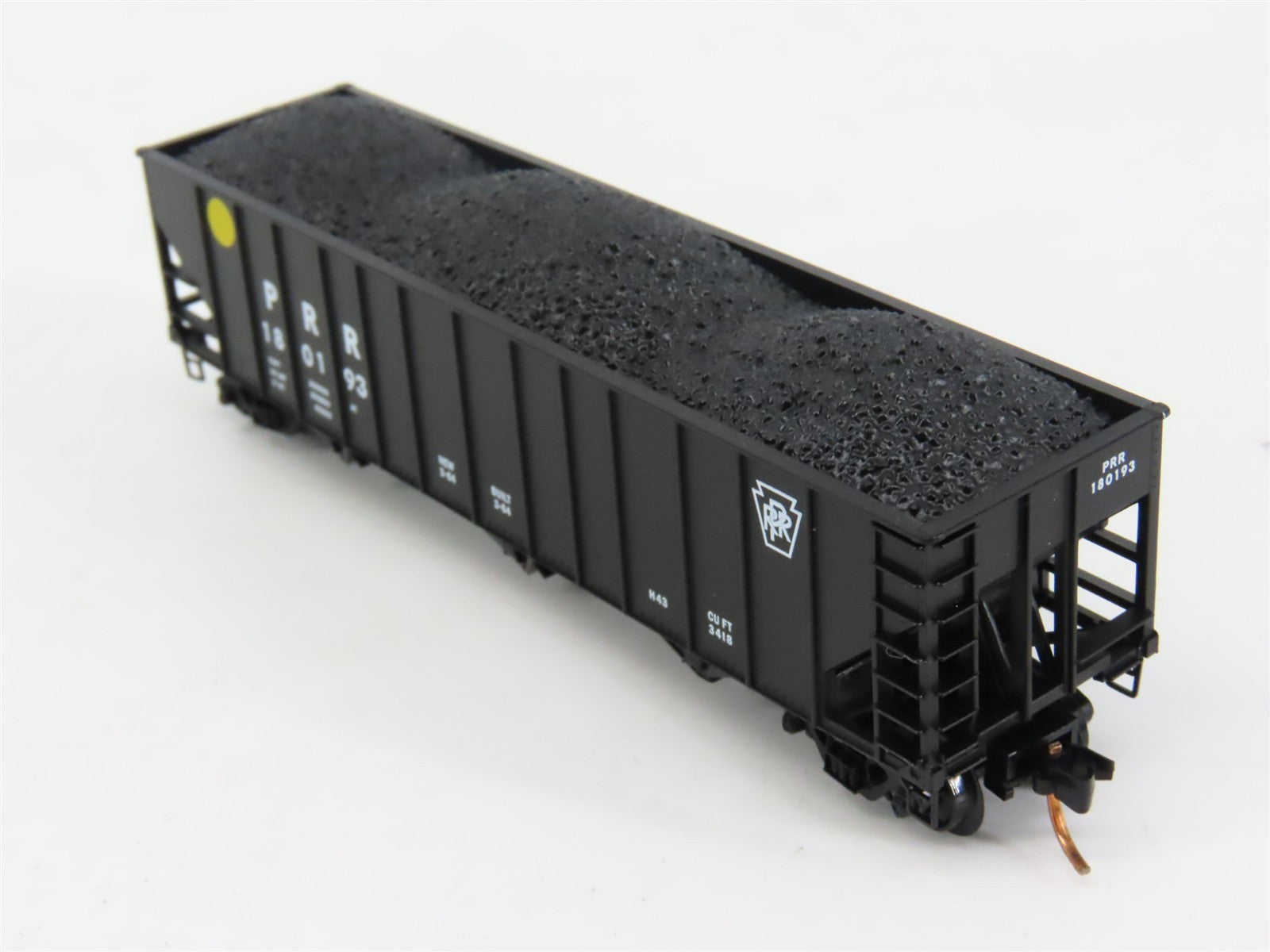 N Scale Micro-Trains MTL 108040 PRR Pennsylvania 3-Bay Hopper #180193 w/ Load