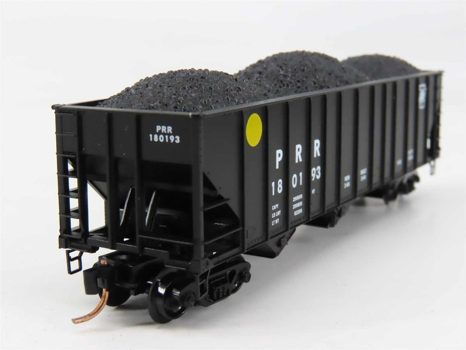 N Scale Micro-Trains MTL 108040 PRR Pennsylvania 3-Bay Hopper #180193 w/ Load