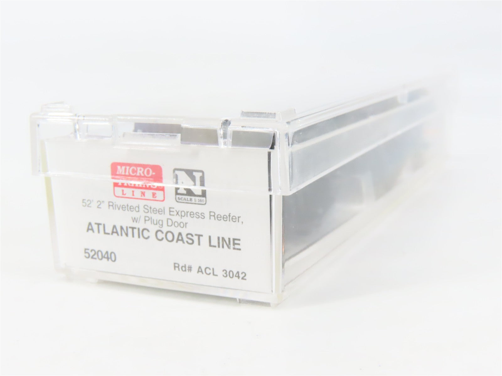 N Scale Micro-Trains MTL 52040 ACL Atlantic Coast Line 52' Express Reefer RTR