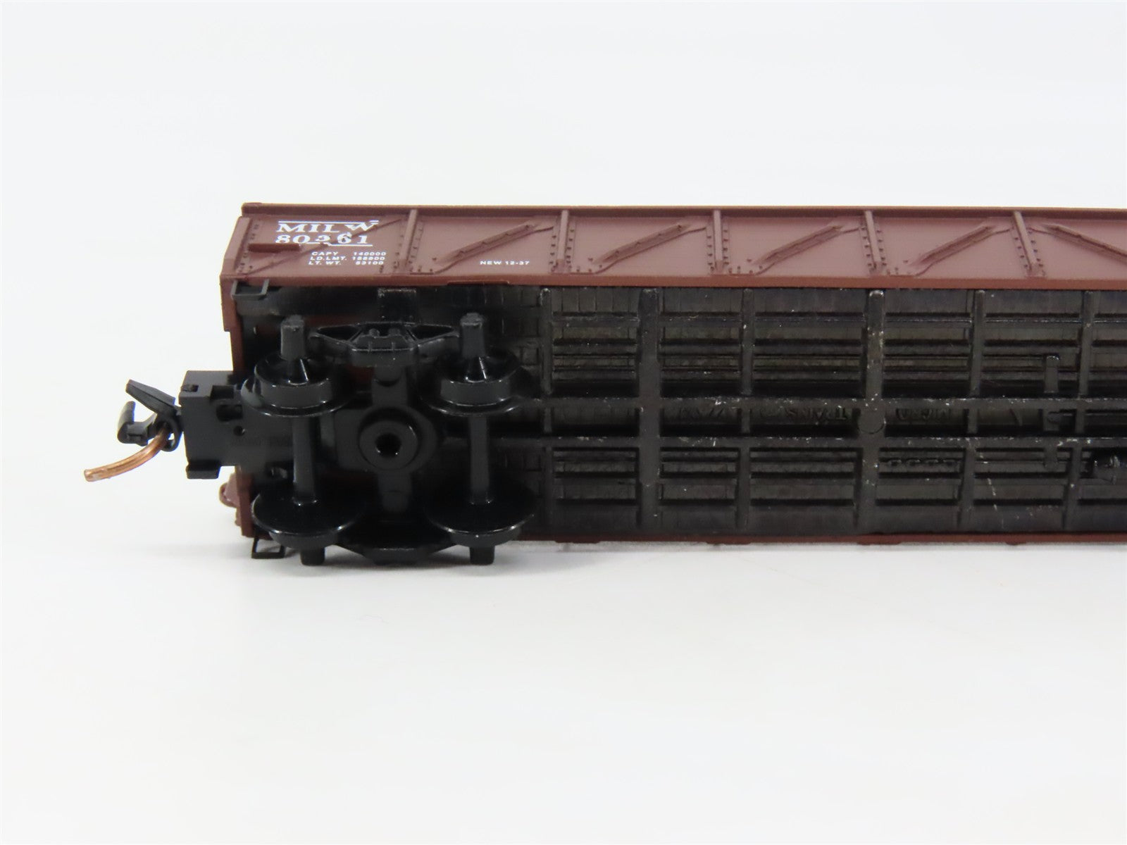 N Scale Micro-Trains MTL 60010 MILW Milwaukee Road 50' Composite Gondola RTR