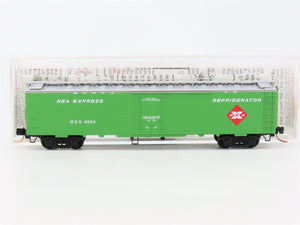 N Scale Micro-Trains MTL 52030 REX Santa Fe / REA 52' Express Reefer 4083 RTR