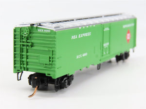N Scale Micro-Trains MTL 52030 REX Santa Fe / REA 52' Express Reefer 4083 RTR