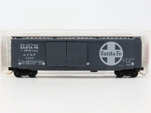 N Scale Micro-Trains MTL 34250 ATSF Santa Fe Ship & Travel 50' Box Car 4336 RTR