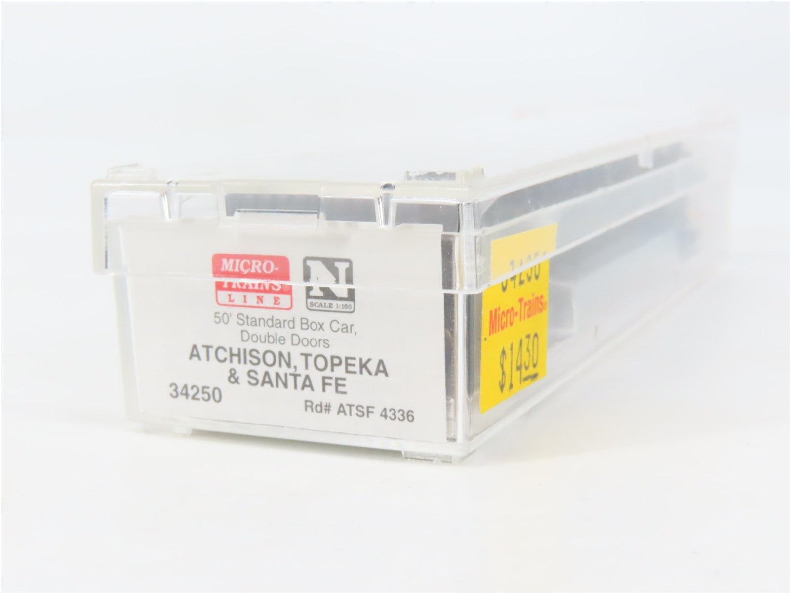 N Scale Micro-Trains MTL 34250 ATSF Santa Fe Ship & Travel 50' Box Car 4336 RTR