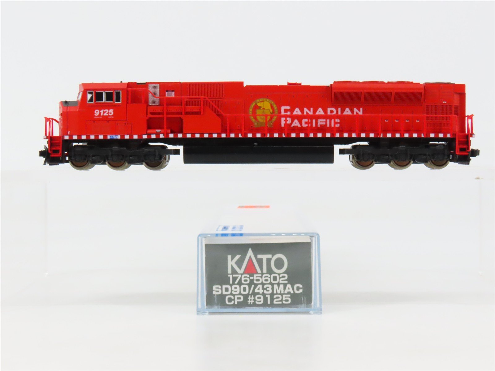 N Scale KATO 176-5602 CP Canadian Pacific EMD SD90/43MAC Diesel #9125 DCC Ready