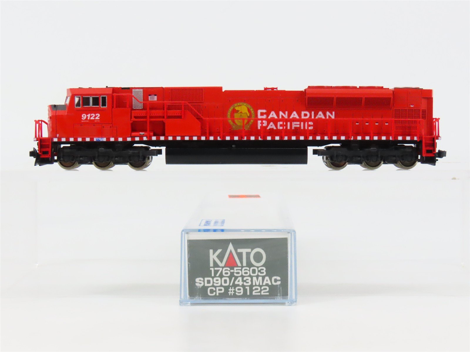 N Scale KATO 176-5603 CP Canadian Pacific EMD SD90/43MAC Diesel #9122 DCC Ready