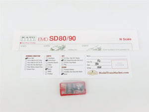 N Scale KATO 176-5603 CP Canadian Pacific EMD SD90/43MAC Diesel #9122 DCC Ready